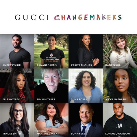 gucci north america changemakers